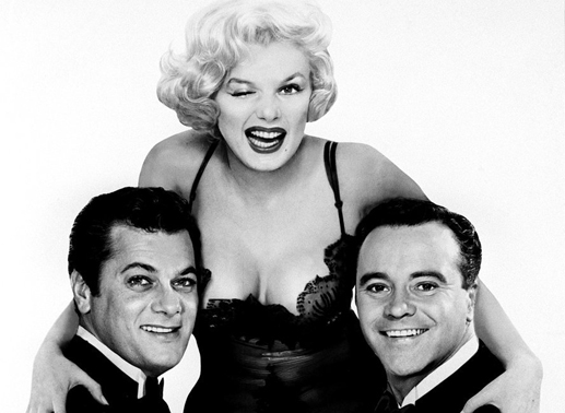 Tony Curtis, Marilyn Monroe und Jack Lemmon - ein geniales Team! Bild: Sender