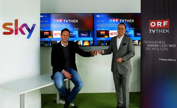 ORF-TVthek als App über Sky-Plattform