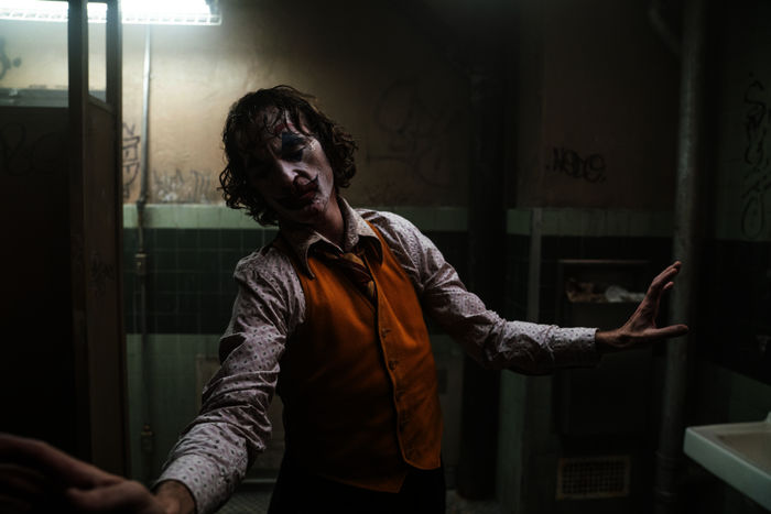 Joker: Joaquin Phoenix (Arthur Fleck / Joker). Bild: Sender / ORF / PRO7 / 2019 Warner Bros.