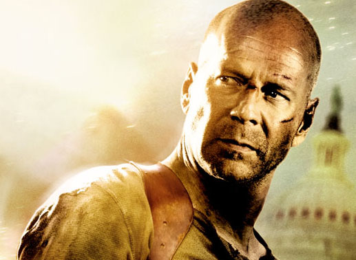McClane (Bruce Willis) nimmt diesmal den Kamppf mit Cyber-Kriminellen auf.  Bild: Sender / 20th Century Fox/Frank Masi